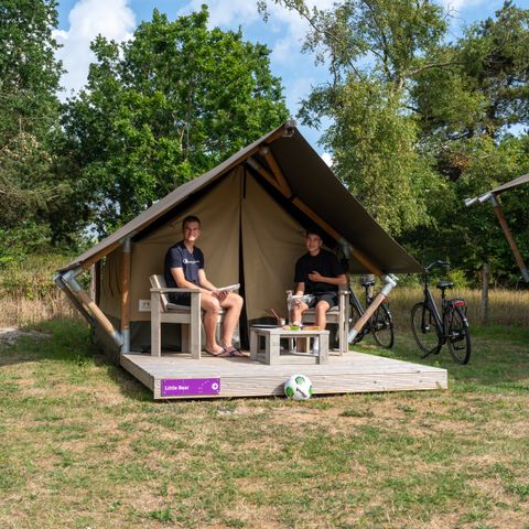 Safarizelt 2 personen - Kleines Wanderzelt