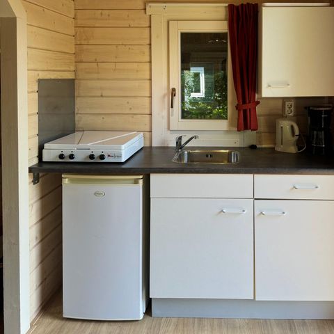 Chalet 5 personen - CampingHut Plus