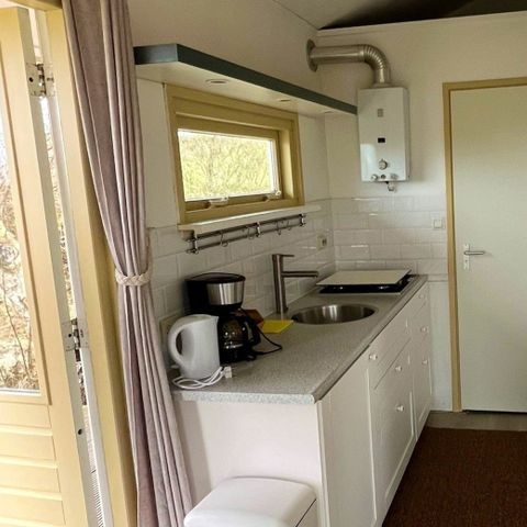 Bungalow 2 Personen - DuinHut Kiekendief mit Whirlpool