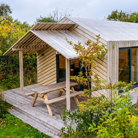 Bungalow 6 personen - Dünenhütte Öko-Seeschwalbe
