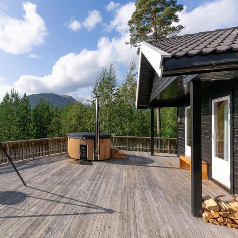 FERIENHAUS 9 Personen - Verhøf Hytte mit Sauna und Whirlpool