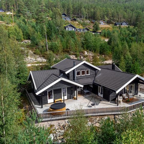 FERIENHAUS 9 Personen - Verhøf Hytte mit Sauna und Whirlpool