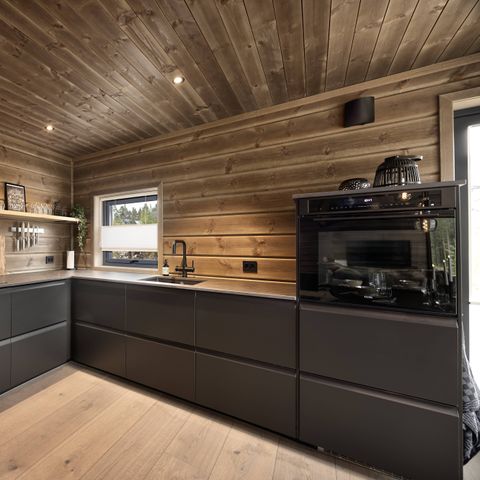 FERIENHAUS 6 Personen - Saga Hytte mit Sauna, Whirlpool und Wasserblick