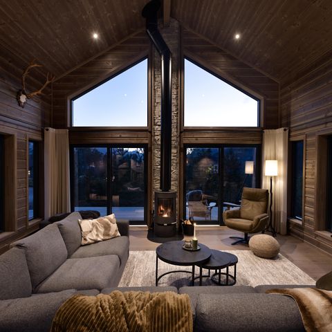 FERIENHAUS 6 Personen - Saga Hytte mit Sauna, Whirlpool und Wasserblick