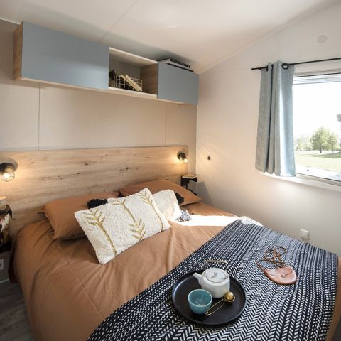 Mobilheim 4 Personen - Mobilheim Premium- 27 m² - 2 Zimmer- TV