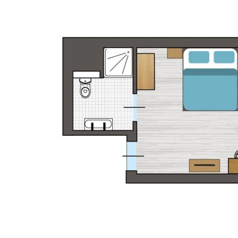 Zimmer 2 Personen - Panorama