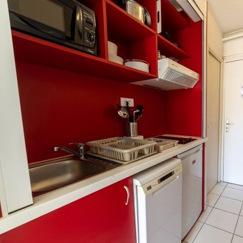 Apartement 3 Personen - "Vue Port" 1 Zimmer - Babybettbetreuung nicht möglich