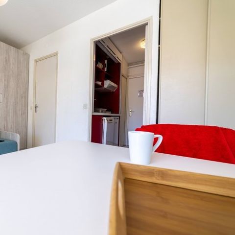 Apartement 3 Personen - "Vue Port" 1 Zimmer - Babybettbetreuung nicht möglich