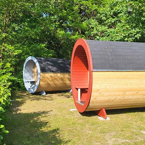 AUßERGEWÖHNLICHE UNTERKUNFT 2 Personen - Campingfässer