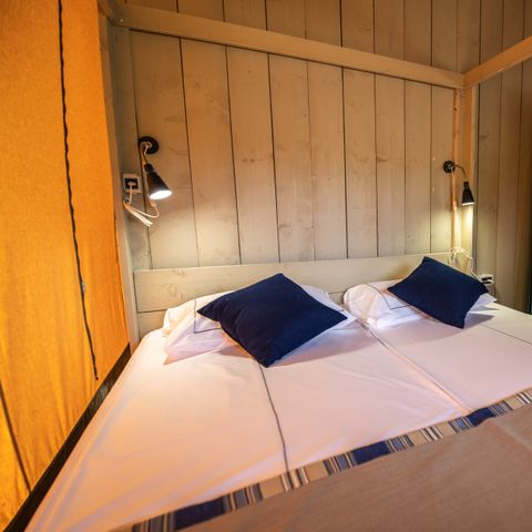 Zelt 6 Personen - Zelt mit zwei Schlafzimmern (2+4)