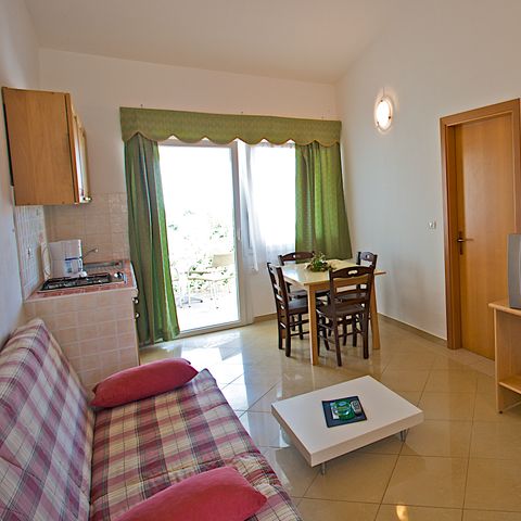 Apartement 5 Personen - Wohnung mit zwei Schlafzimmern (4+1)