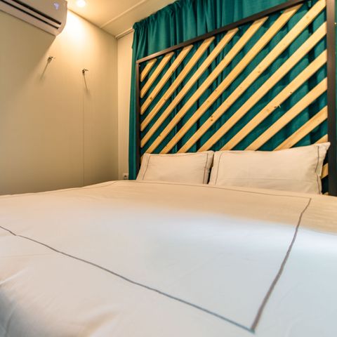 Mobilheim 5 Personen - Camping Villa erste Reihe zum Meer