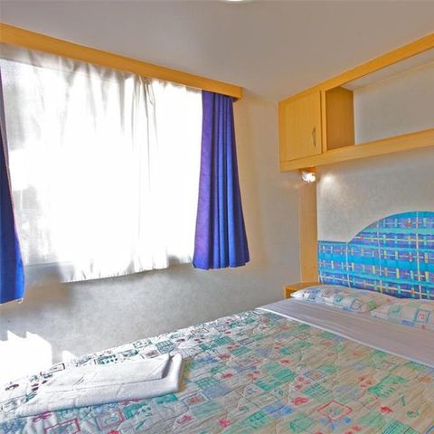 Mobilheim 5 Personen - Parkseite