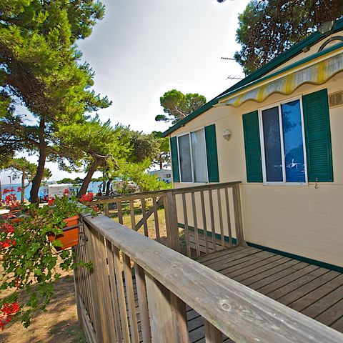 Mobilheim 5 Personen - Mobilheim mit zwei Schlafzimmern und Meerblick