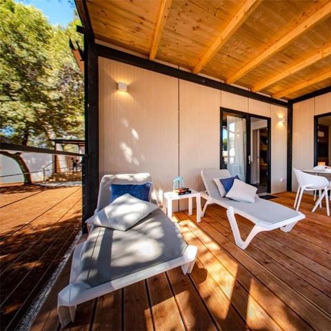 Mobilheim 6 Personen - DELUXE CAMPING VILLA
