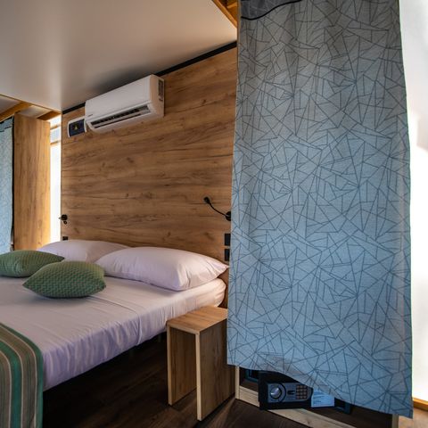 Zelt 4 Personen - Glamping-Safari-Loft-Zelt mit zwei Schlafzimmern - Meerblick