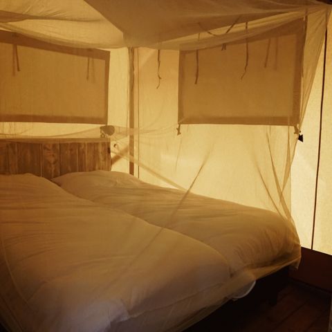 Safarizelt 4 Personen - einschließlich sanitärer Einrichtungen