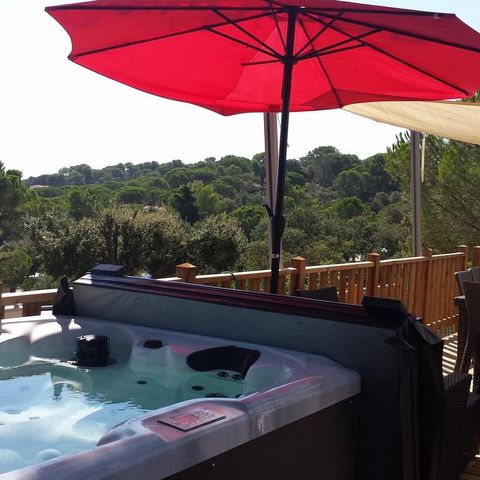 Mobilheim 4 personen - Ramatuelle – - VIP Cap Deseo – 34 m² – Meerblick und Whirlpool