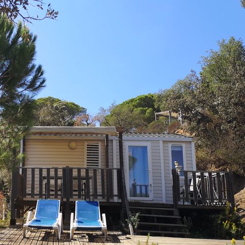 Mobilheim 4 personen - Fréjus – Vénus – Komfort - Klimatisiert - 2 Schlafzimmer