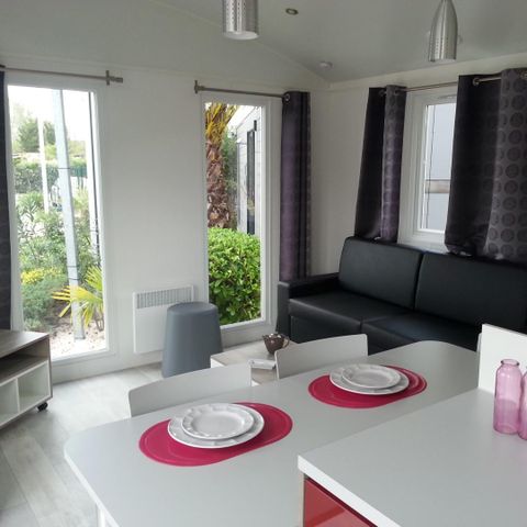 Mobilheim 6 personen - Ramatuelle – Cap Deseo 34 m² – Meerblick und Whirlpool