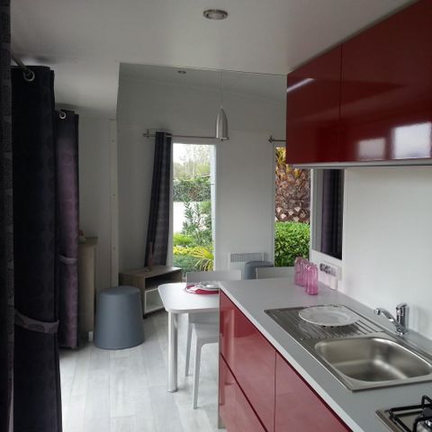 Mobilheim 6 personen - Ramatuelle – Cap Deseo 34 m² – Meerblick und Whirlpool