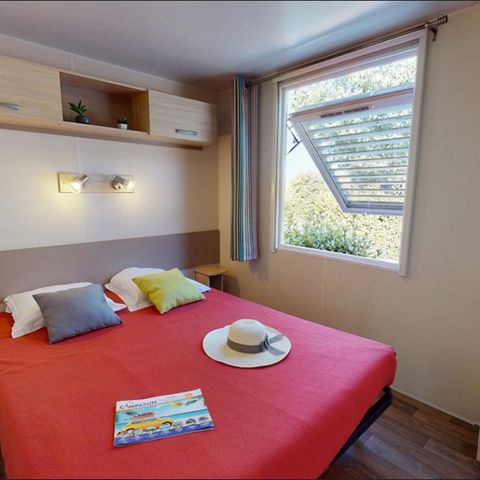 Mobilheim 4 personen - Provence – 4 Personen – 2 Zimmer – Klimaanlage/TV – 26 m²