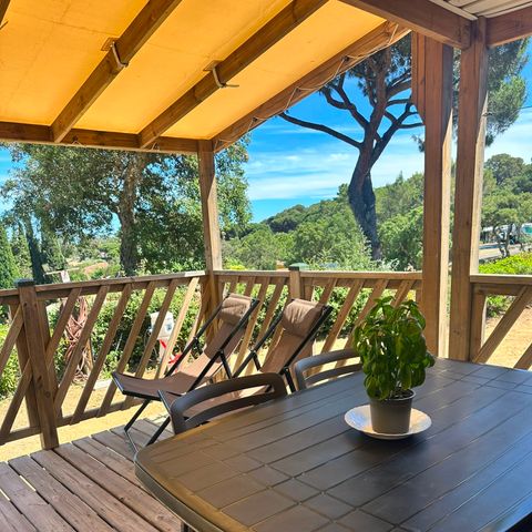 Mobilheim 4 personen - Provence – 4 Personen – 2 Zimmer – Klimaanlage/TV – 26 m²