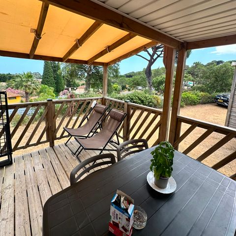 Mobilheim 4 personen - Provence – 4 Personen – 2 Zimmer – Klimaanlage/TV – 26 m²