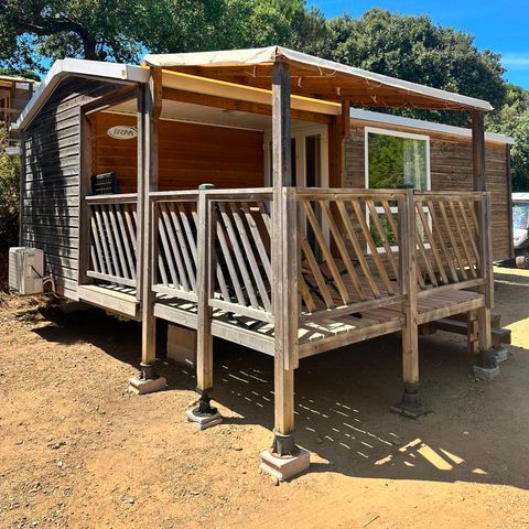 Mobilheim 4 personen - Provence – 4 Personen – 2 Zimmer – Klimaanlage/TV – 26 m²