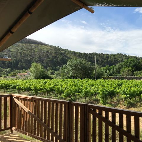 Safarizelt 6 Personen - einschließlich sanitärer Einrichtungen