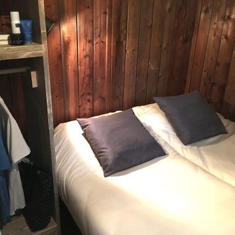 Safarizelt 6 Personen - einschließlich sanitärer Einrichtungen