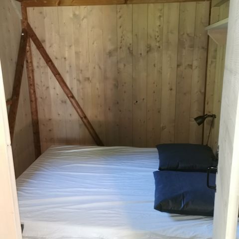 Chalet 5 Personen - Holz Bungalow Chalet auf Stelzen