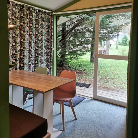 Chalet 5 Personen - Bungalow, nach außen offen