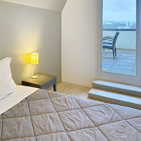 Apartement 4 Personen - 2-Zimmerwohnung Superior mit Terrasse