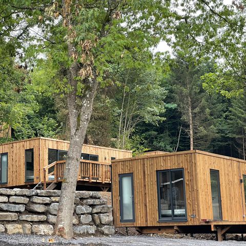 LODGE 5 Personen - Ecolodge l 2 Schlafzimmer | Haustiere willkommen