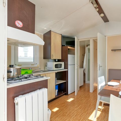 Mobilheim 4 Personen - Mobilheim Classique Campanule - 2 Schlafz. - TV