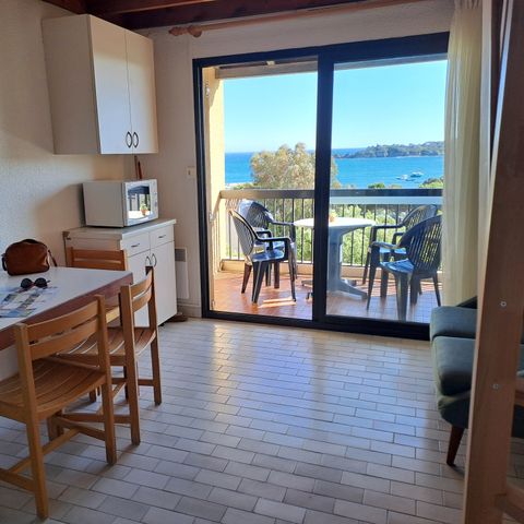 Apartement 4 Personen - 2 Zimmer - Empfang von Babybetten nicht möglich - Mezzanine