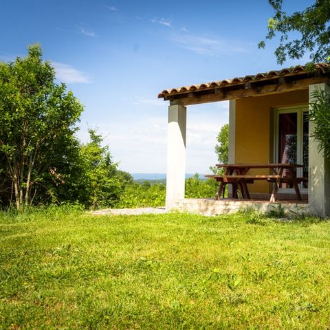 LANDHAUS 8 Personen - 50m² - 2 Zimmer mit Garten
