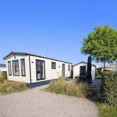 Chalet 4 Personen - Ort: Kamperland – Campingplatz „De Molenhoek“ – Strand J55 