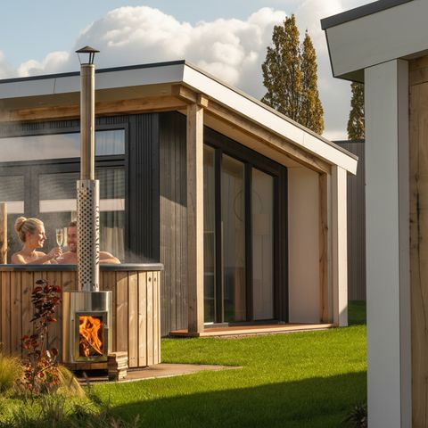 FERIENHAUS 4 Personen - Yerseke - Meeresbrise - Whirlpool & Sauna