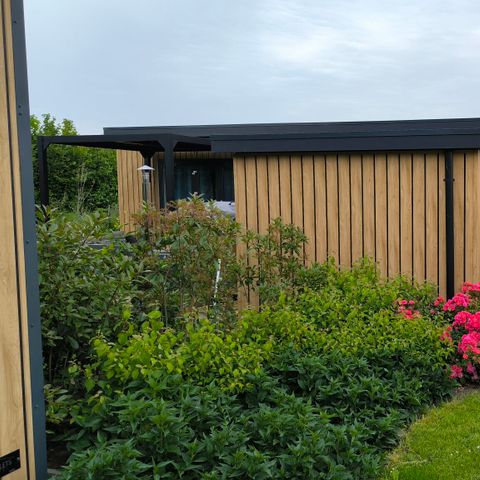 Chalet 6 Personen - Luxus auf Mini-Campingplatz Wert mit Whirlpool
