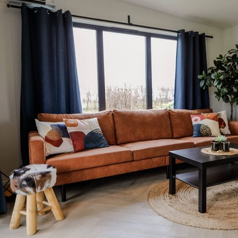 Chalet 6 Personen - Standort: Waarde – Luxus auf einem Mini-Campingplatz mit Whirlpool