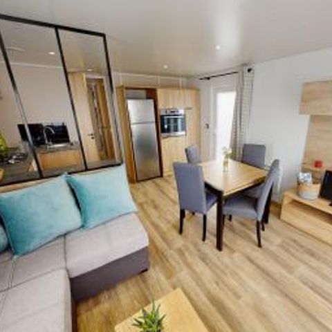 Chalet 4 Personen - Chalet Large 2 Schlafzimmer mit Klimaanlage (4 Personen)
