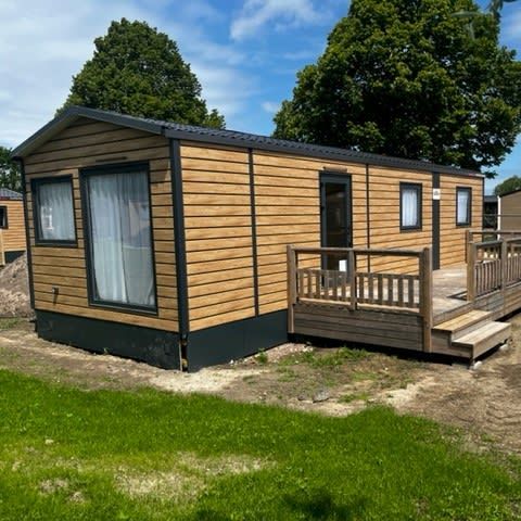 Chalet 4 Personen - Chalet Large 2 Schlafzimmer mit Klimaanlage (4 Personen)
