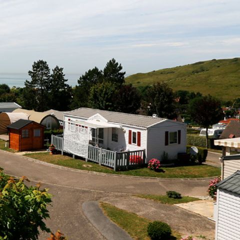 Mobilheim 6 Personen - Mobilheim Malin - 3 Zimmer - nicht überdachte Terrasse