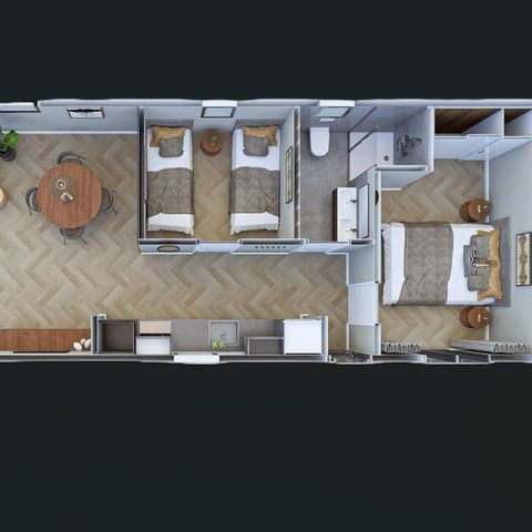 LODGE 4 Personen - Hafenlicht