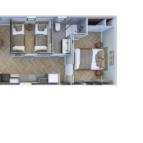 LODGE 4 Personen - Hafenlicht