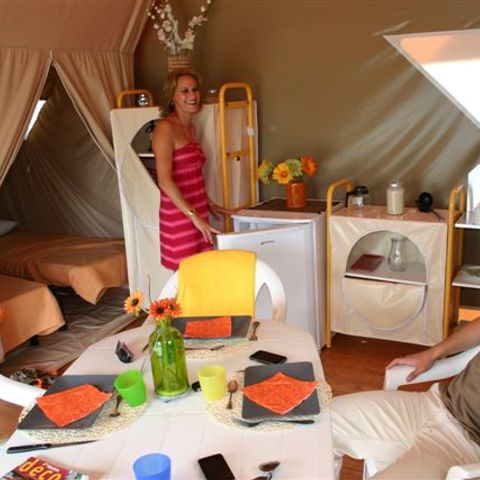 Zelt 4 Personen - Glamping- und Natur-Lodge