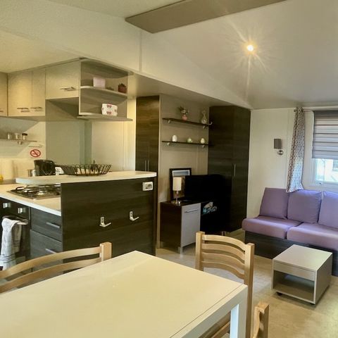 Mobilheim 8 Personen - MOBILHOME (LF59) - 8 pers - 40m2 - 3 CH - KLIMA - LV - LL