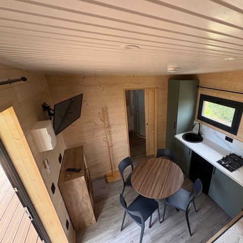 AUßERGEWÖHNLICHE UNTERKUNFT 4 Personen - Holzhütte - mit SPA -